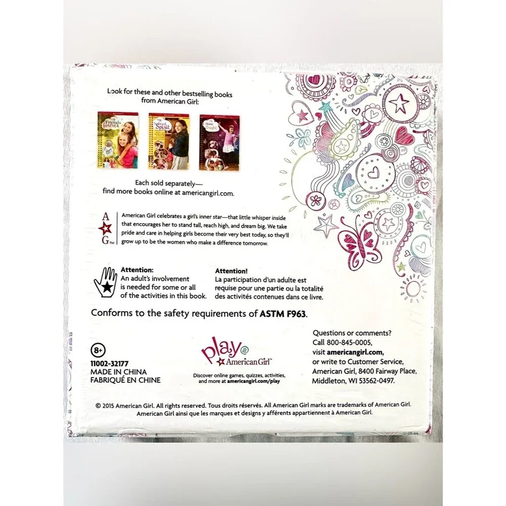 American Girl Truly Me “Choose an Activity” Color Picker Wheel — NEW